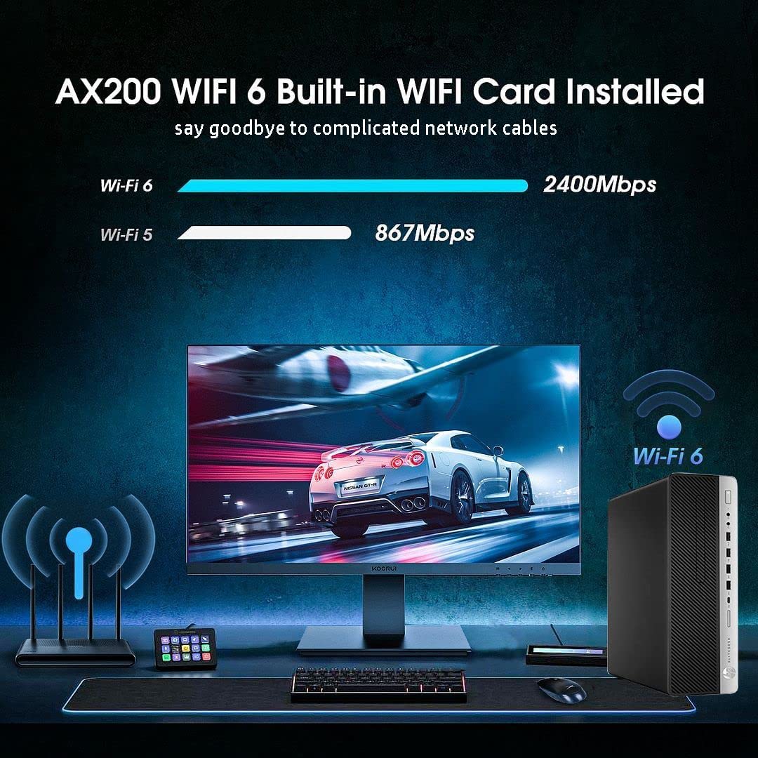 Amazon.com: HP Elitedesk 800 G3 SFF Desktop PC Bundle - Intel i7